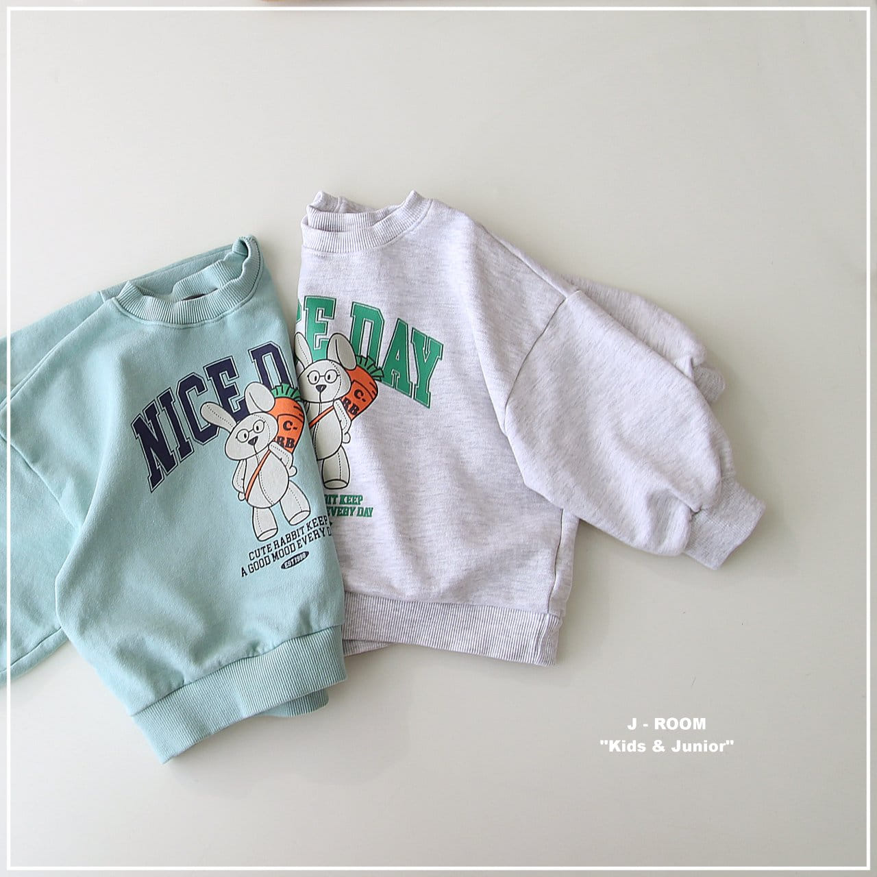 J-Room - Korean Children Fashion - #childrensboutique - Rabbit Sweatshirt - 8