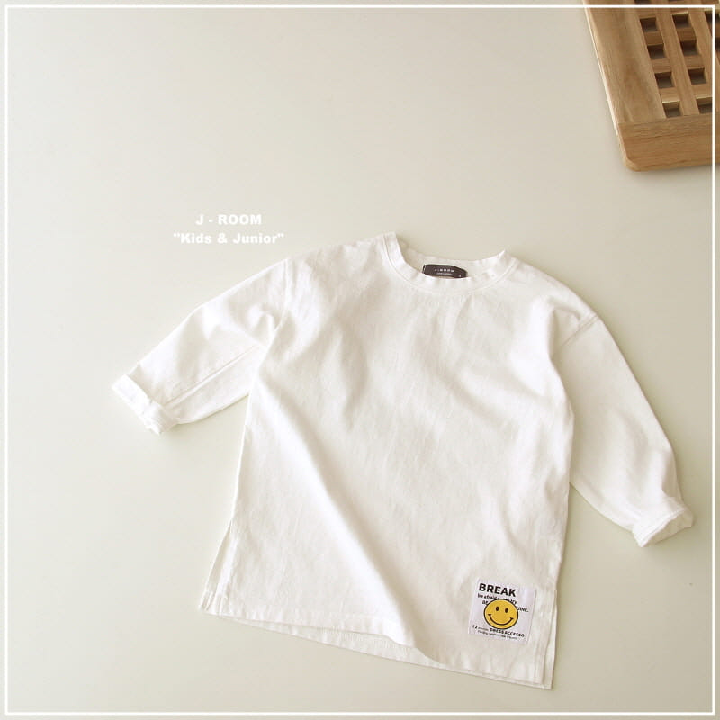 J-Room - Korean Children Fashion - #designkidswear - Label Slit Long Tee - 9