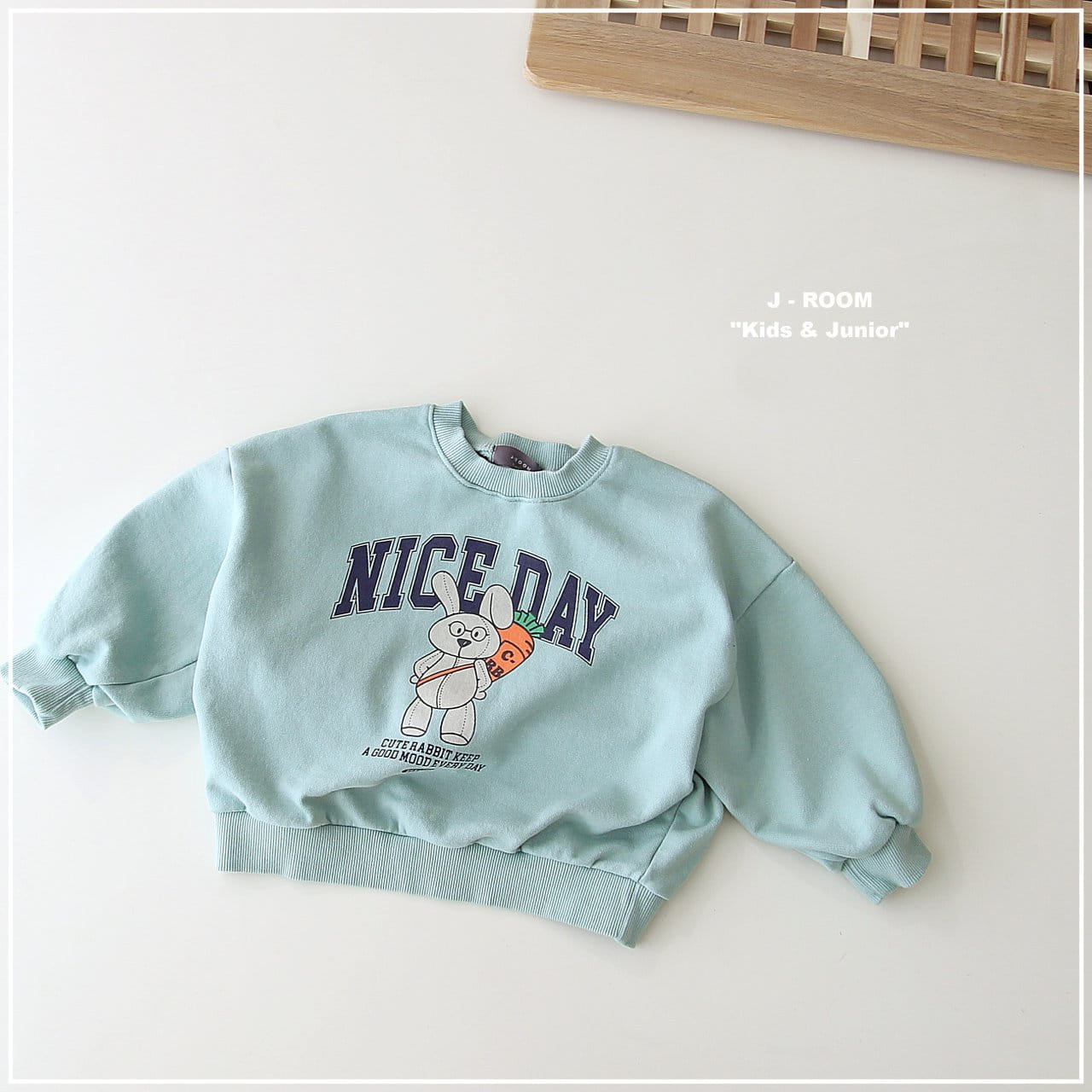 J-Room - Korean Children Fashion - #designkidswear - Rabbit Sweatshirt - 9