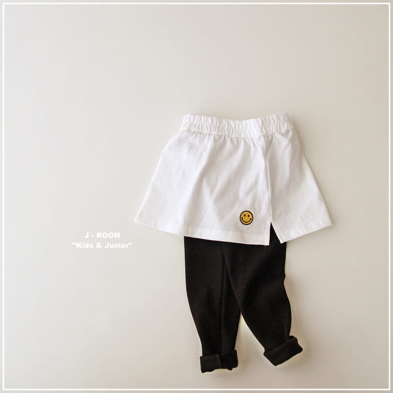 J-Room - Korean Children Fashion - #discoveringself - Layered Skirt Leggings - 3