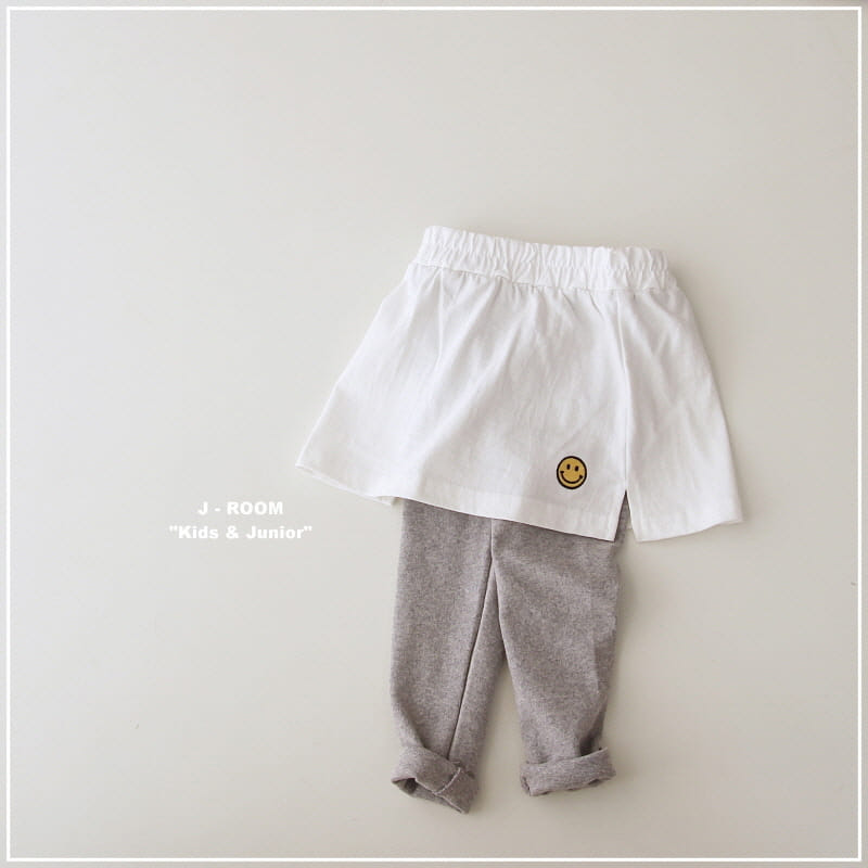 J-Room - Korean Children Fashion - #discoveringself - Layered Skirt Leggings - 4
