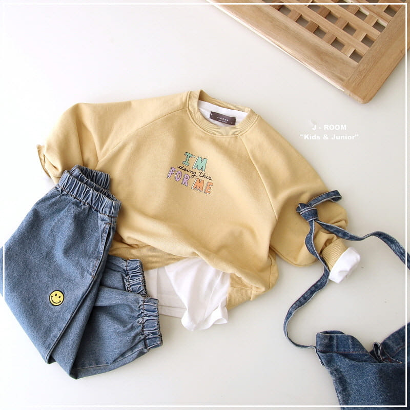 J-Room - Korean Children Fashion - #kidsshorts - I AM Raglan Sweatshirt - 8