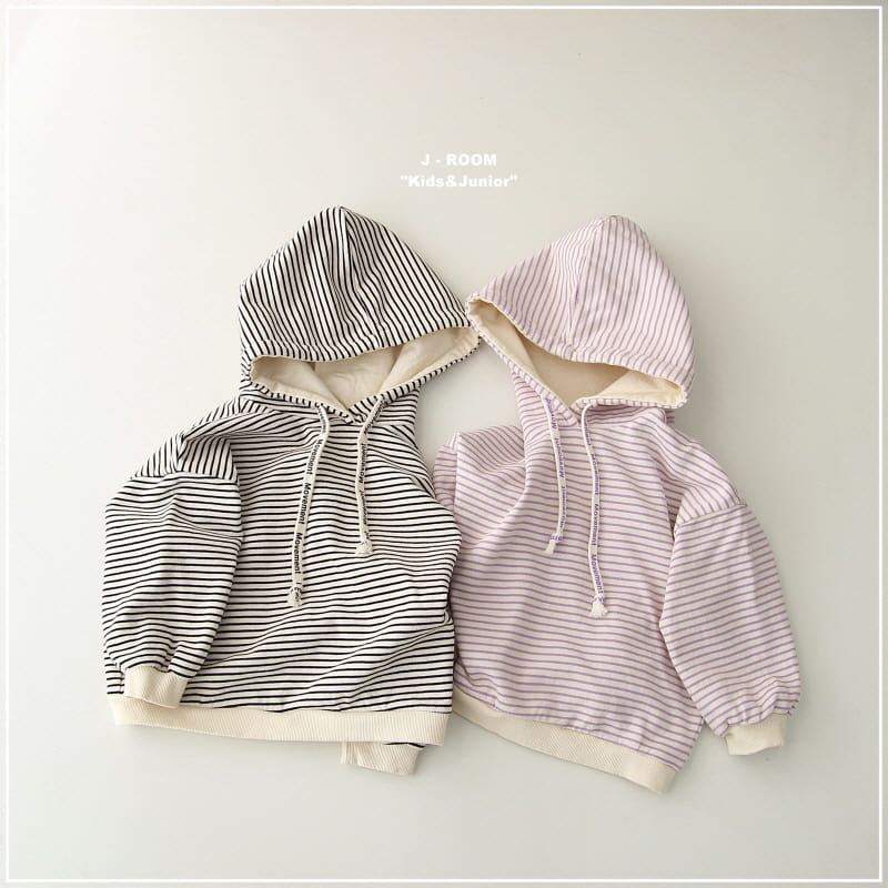 J-Room - Korean Children Fashion - #kidsshorts - Move Stripes Hoody