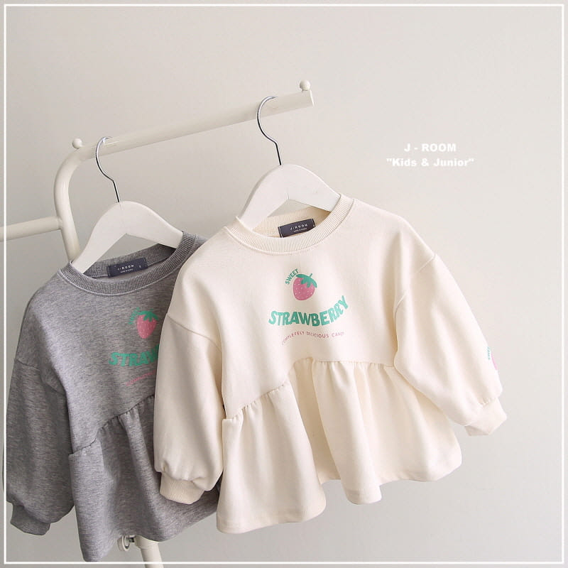 J-Room - Korean Children Fashion - #kidzfashiontrend - Strawberry Sweatshirt - 11