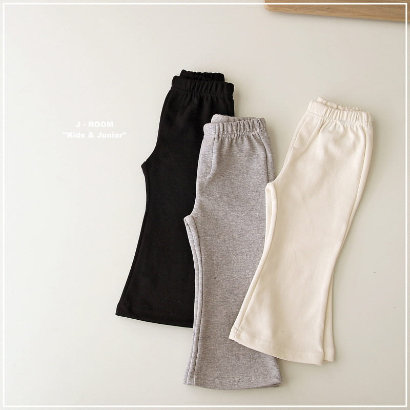 J-Room - Korean Children Fashion - #prettylittlegirls - Basic Bootscut Pants - 2