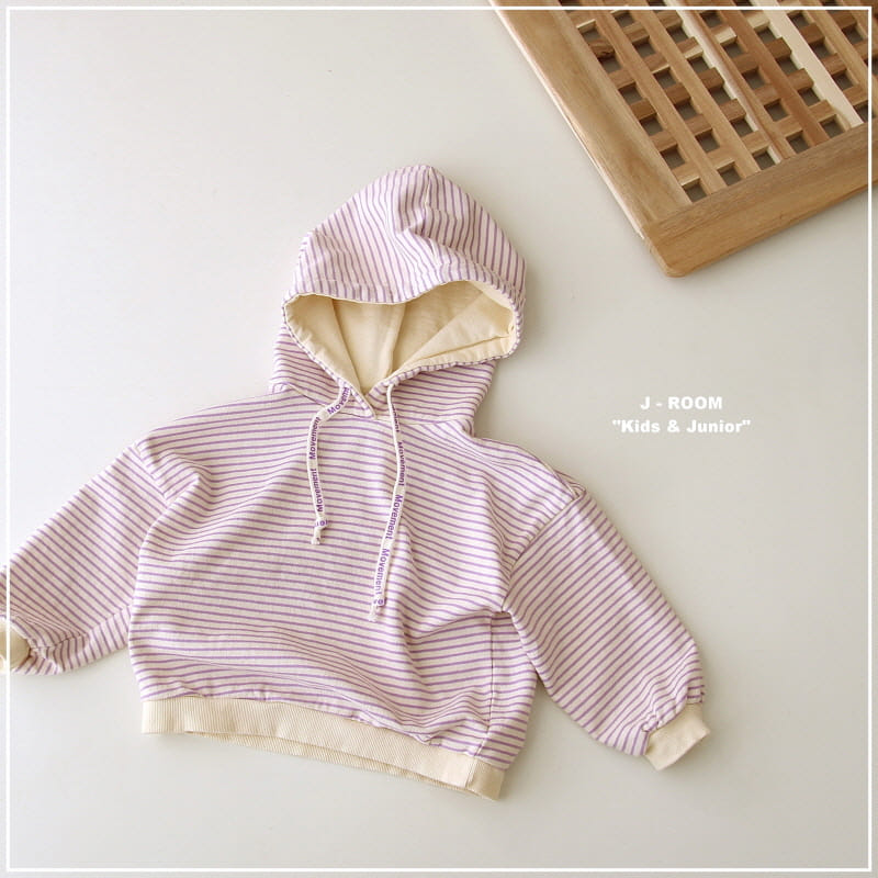 J-Room - Korean Children Fashion - #toddlerclothing - Move Stripes Hoody - 10