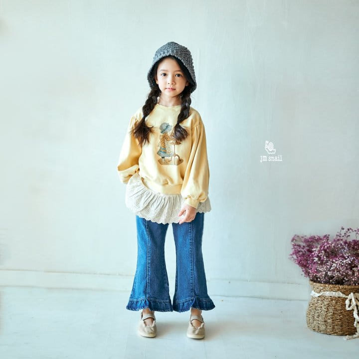 JM Snail - Korean Children Fashion - #childofig - Inner Lace Sleeveless - 3