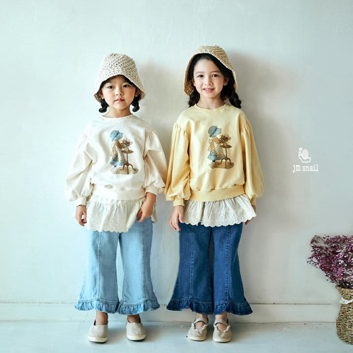 JM Snail - Korean Children Fashion - #childofig - Girl Sweatshirt - 12