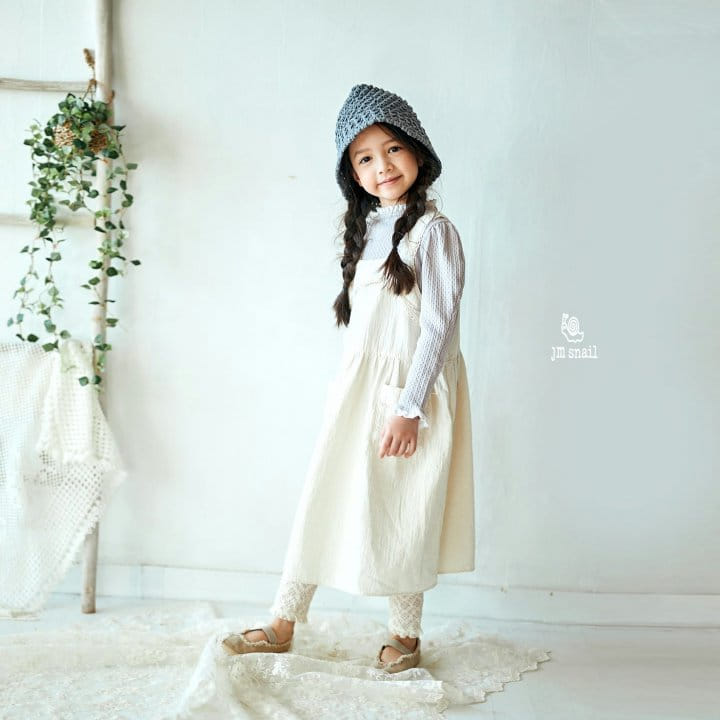 JM Snail - Korean Children Fashion - #childrensboutique - Pocket Vest One-piece - 8