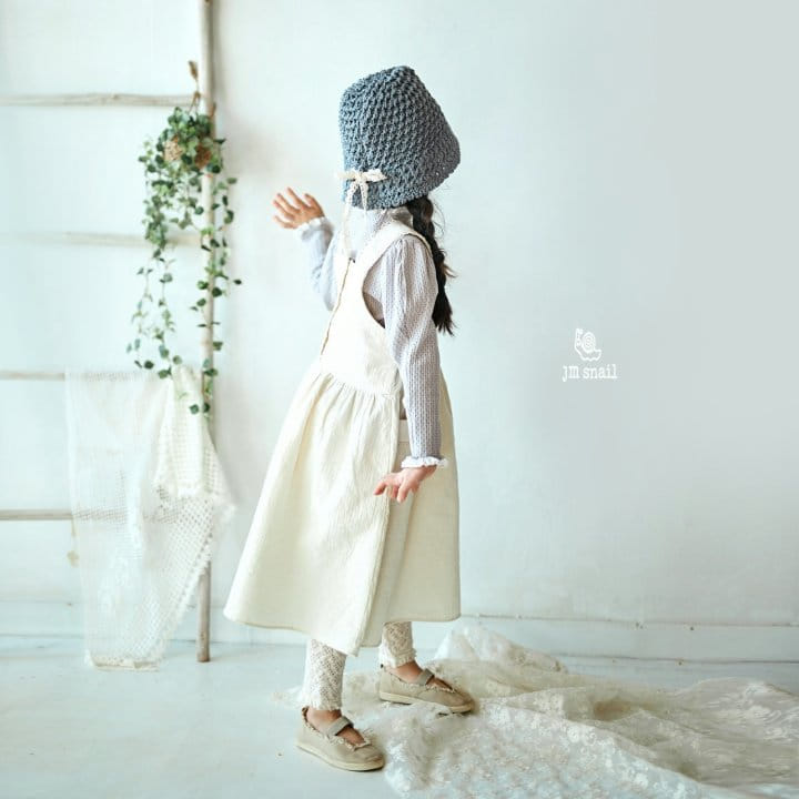 JM Snail - Korean Children Fashion - #discoveringself - Pocket Vest One-piece - 10