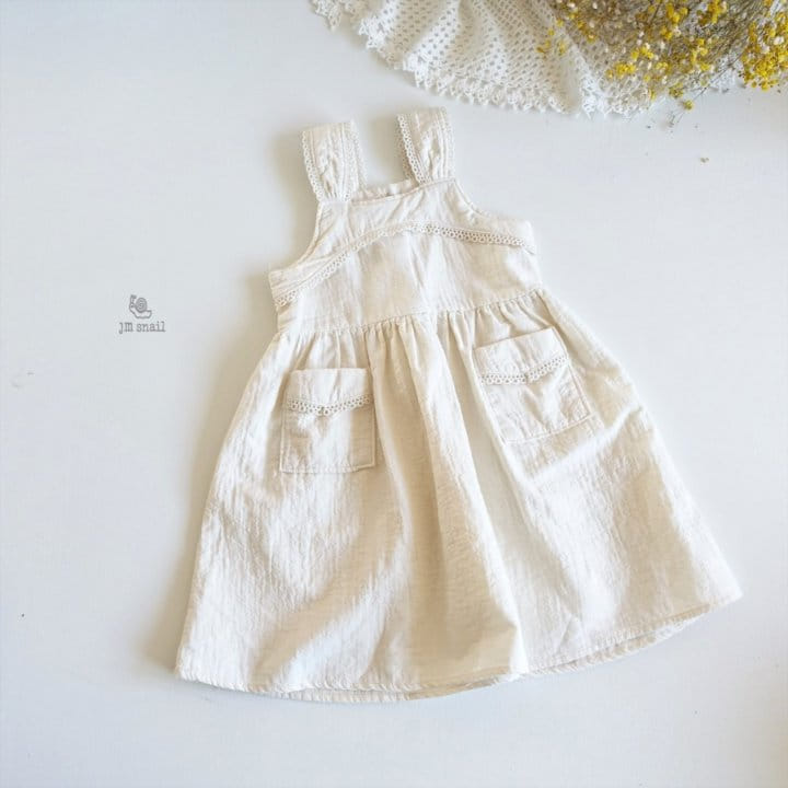 JM Snail - Korean Children Fashion - #fashionkids - Pocket Vest One-piece - 11