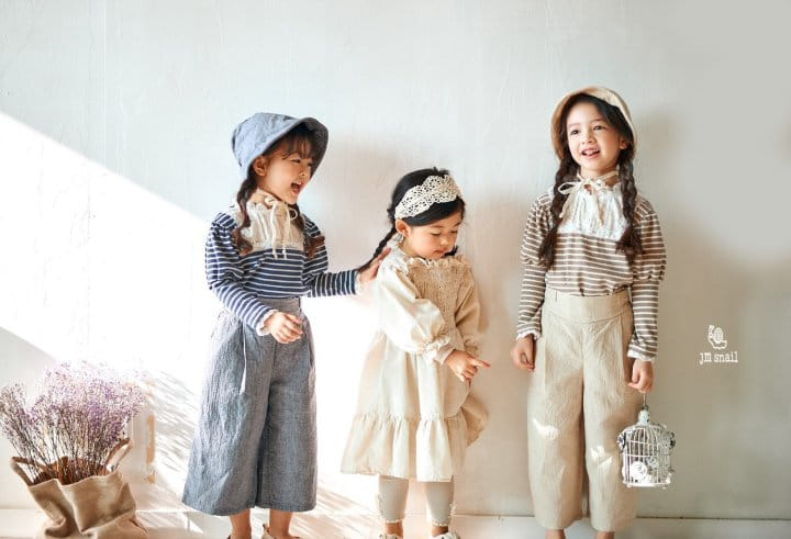 JM Snail - Korean Children Fashion - #fashionkids - Shirley Stripes Blouse