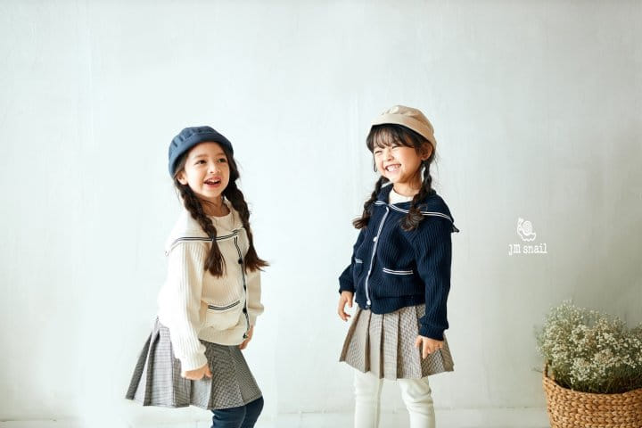 JM Snail - Korean Children Fashion - #kidsstore - Sailor Cardigan - 2