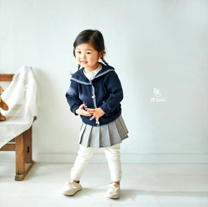 JM Snail - Korean Children Fashion - #kidzfashiontrend - Sailor Cardigan - 3