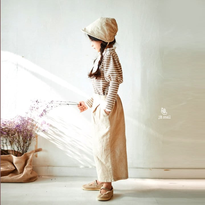 JM Snail - Korean Children Fashion - #littlefashionista - Shirley Stripes Blouse - 6