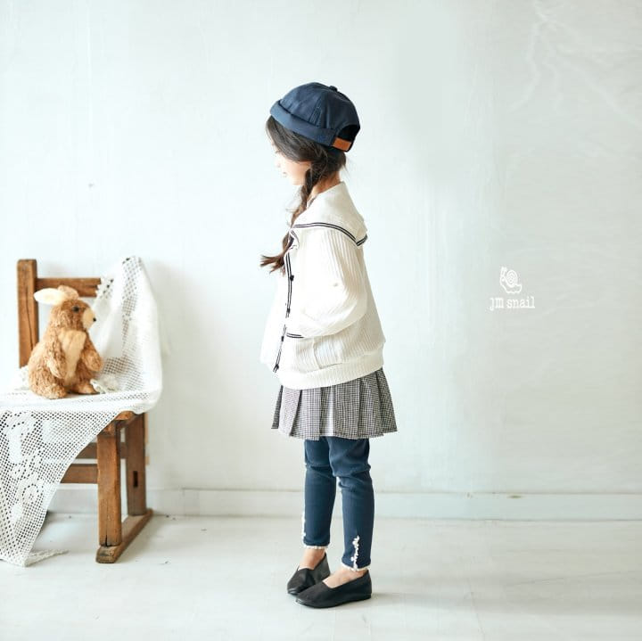 JM Snail - Korean Children Fashion - #littlefashionista - Sailor Cardigan - 5
