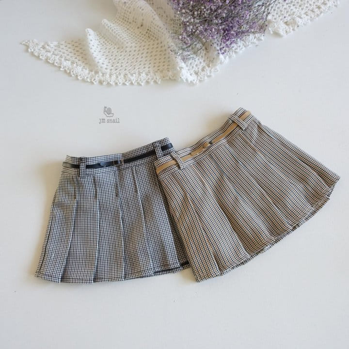 JM Snail - Korean Children Fashion - #Kfashion4kids - Belt Skirt - 4