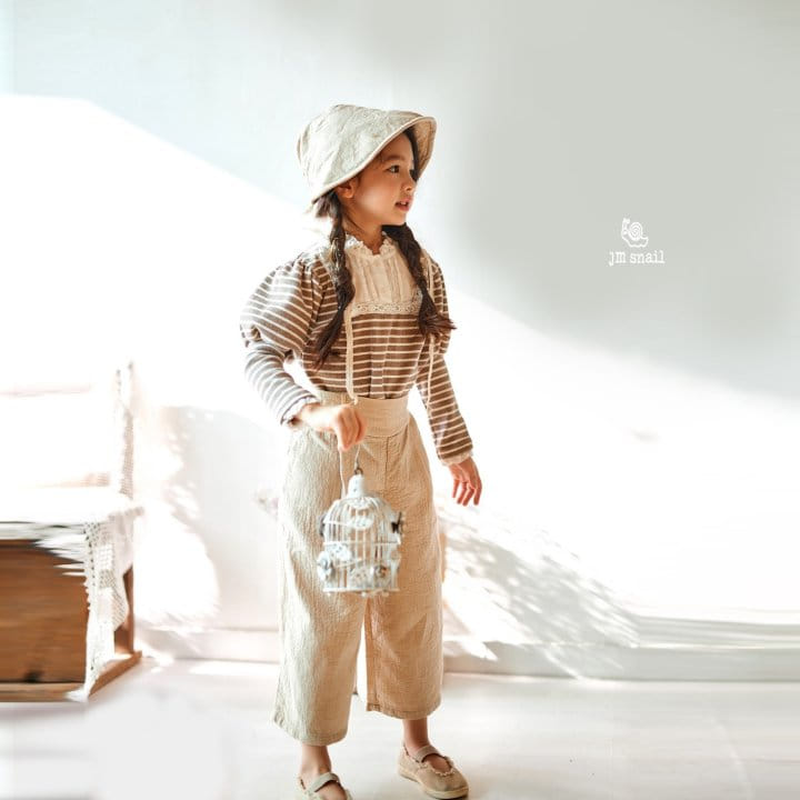 JM Snail - Korean Children Fashion - #prettylittlegirls - Shirley Stripes Blouse - 9