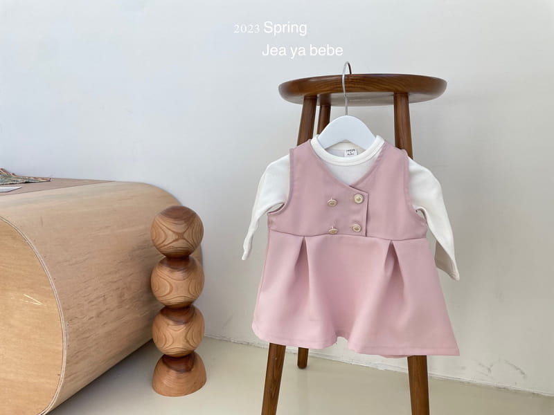 Jeaya & Mymi - Korean Baby Fashion - #onlinebabyshop - Bebe Mini One-piece - 4
