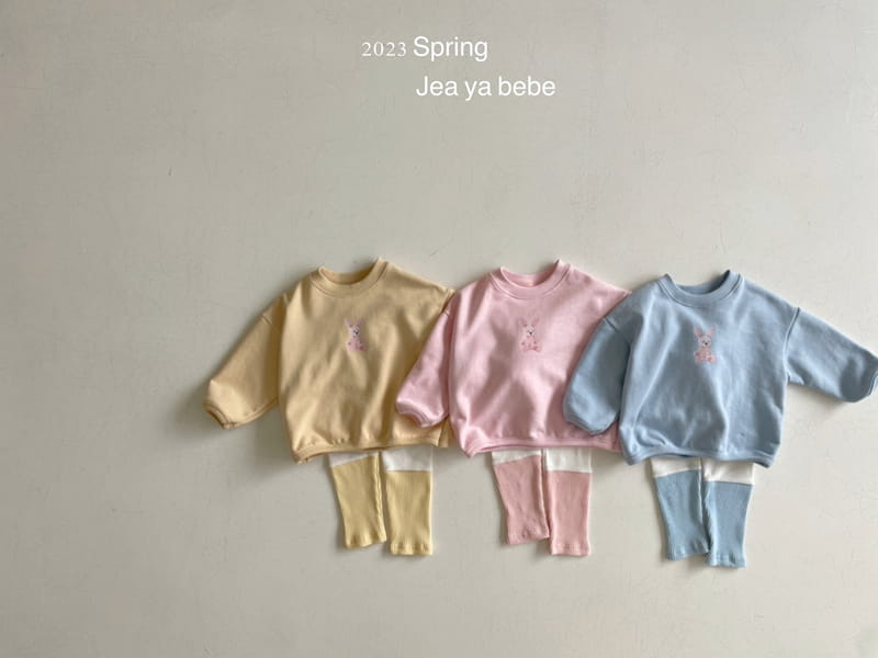 Jeaya & Mymi - Korean Baby Fashion - #babyoutfit - Barnie Top Bottom Set - 4