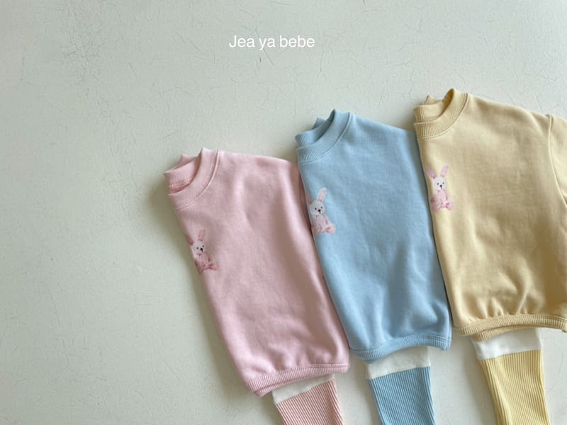 Jeaya & Mymi - Korean Baby Fashion - #onlinebabyboutique - Barnie Top Bottom Set - 6