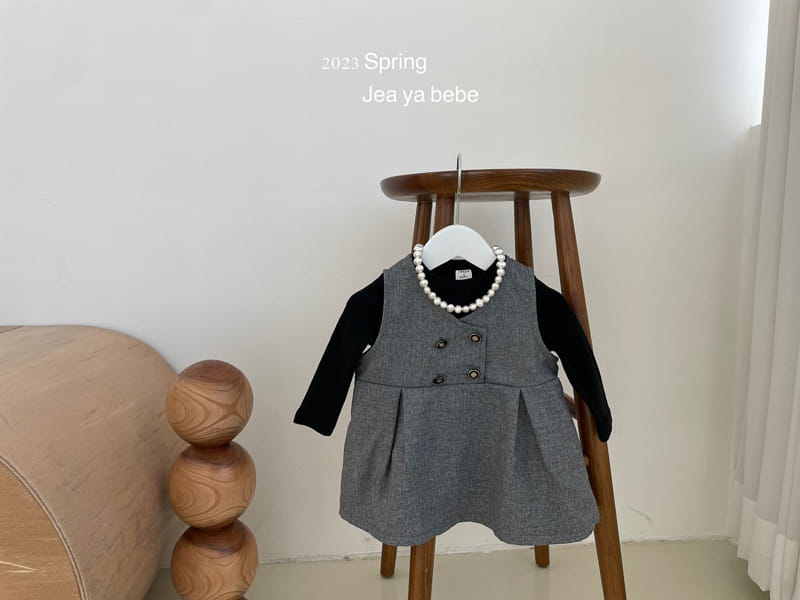 Jeaya & Mymi - Korean Baby Fashion - #onlinebabyshop - Bebe Mini One-piece - 3
