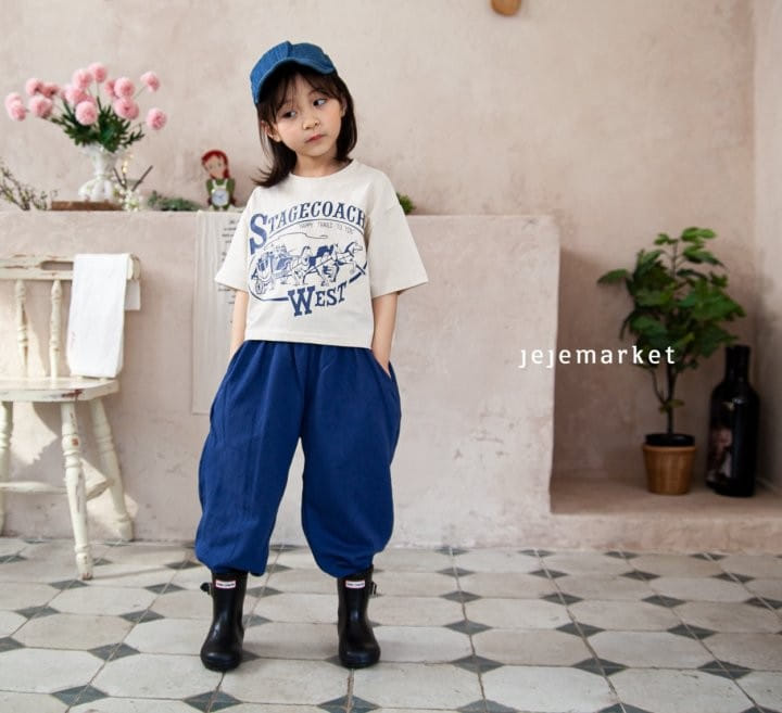 Jeje Market - Korean Children Fashion - #Kfashion4kids - West Crop Tee  - 5