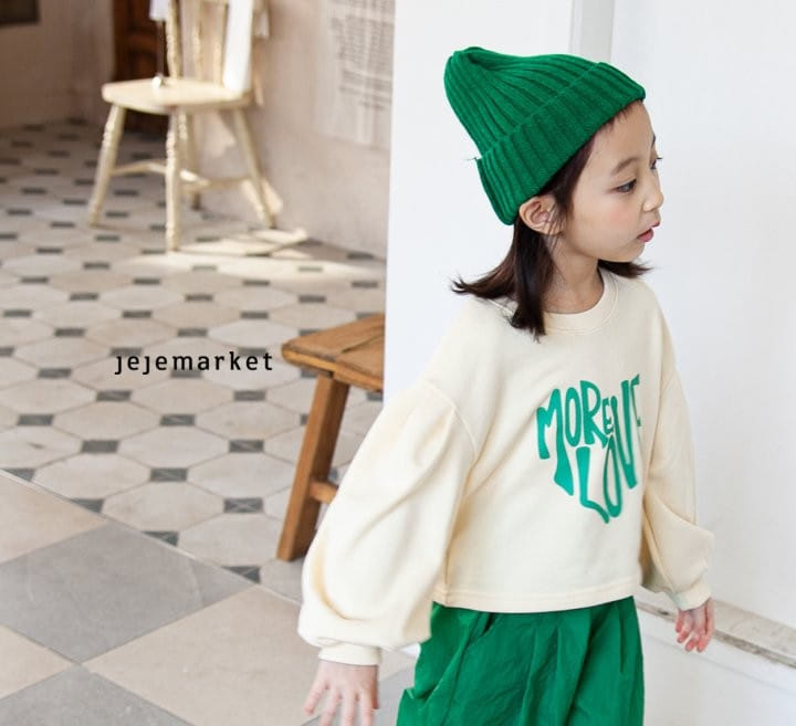 Jeje Market - Korean Children Fashion - #childofig - More Love Sweatshirt - 6