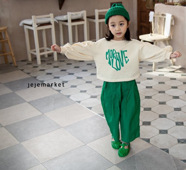 Jeje Market - Korean Children Fashion - #childrensboutique - More Love Sweatshirt - 7