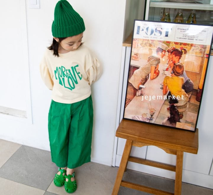 Jeje Market - Korean Children Fashion - #designkidswear - More Love Sweatshirt - 8