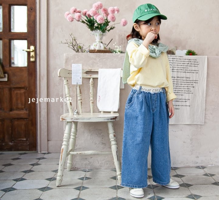 Jeje Market - Korean Children Fashion - #designkidswear - Thnak You Slit Tee - 5