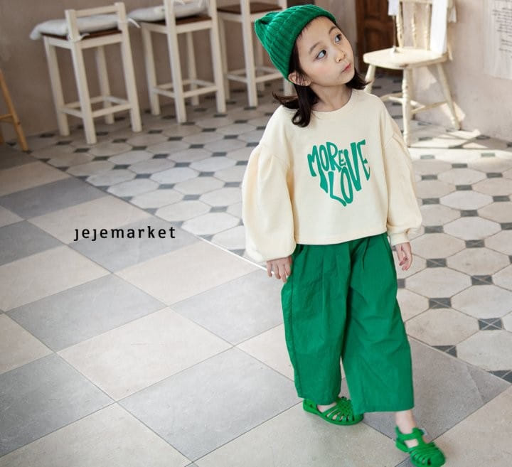 Jeje Market - Korean Children Fashion - #kidsshorts - More Love Sweatshirt - 11