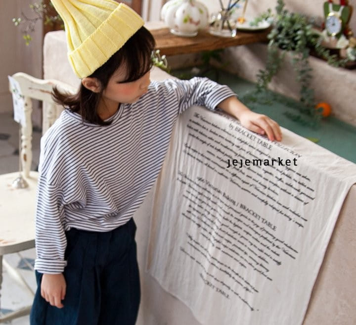 Jeje Market - Korean Children Fashion - #kidsshorts - Lena Slit Tee - 9