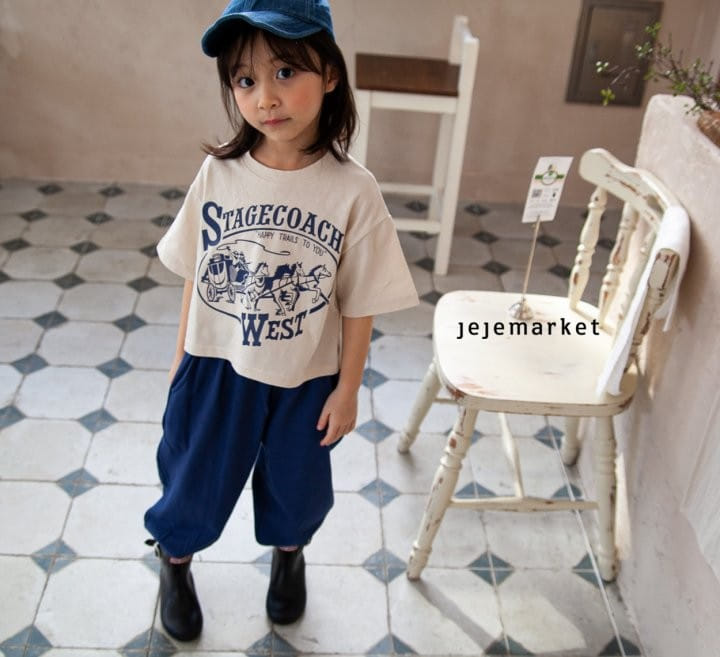 Jeje Market - Korean Children Fashion - #kidsstore - West Crop Tee  - 4