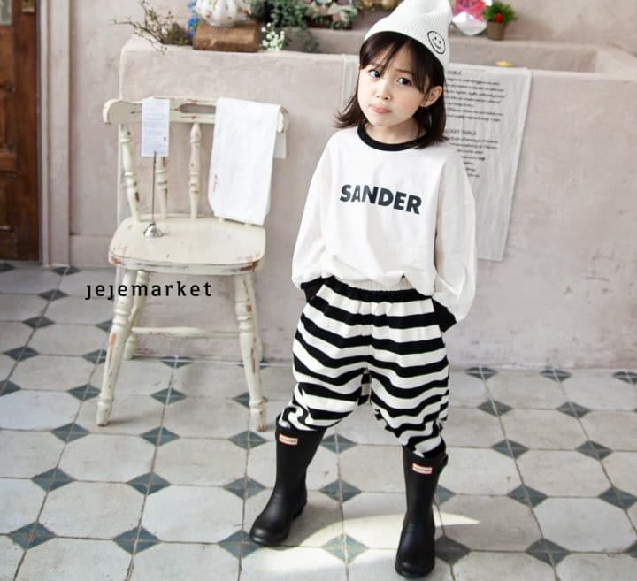 Jeje Market - Korean Children Fashion - #littlefashionista - Sander Tee - 2