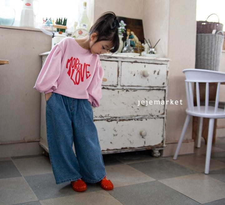 Jeje Market - Korean Children Fashion - #minifashionista - More Love Sweatshirt