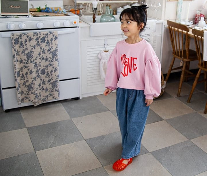 Jeje Market - Korean Children Fashion - #prettylittlegirls - More Love Sweatshirt - 2