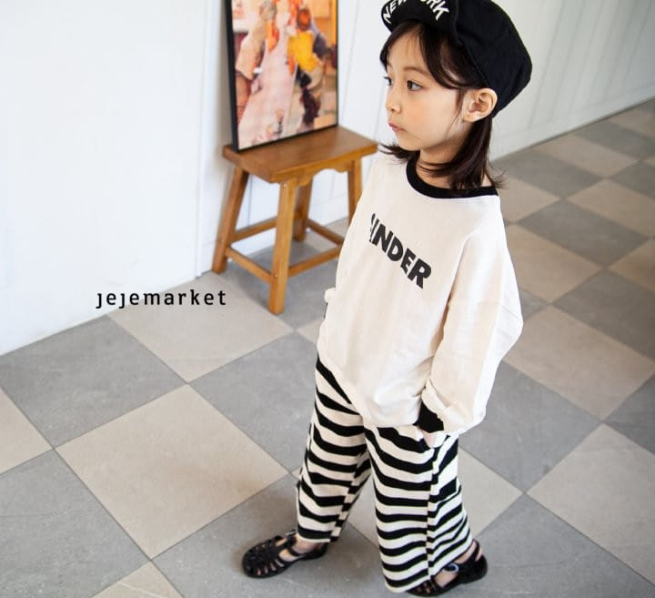 Jeje Market - Korean Children Fashion - #stylishchildhood - Sander Tee - 8