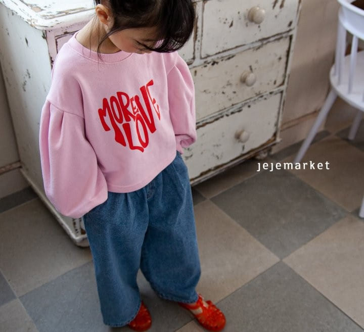 Jeje Market - Korean Children Fashion - #todddlerfashion - More Love Sweatshirt - 3