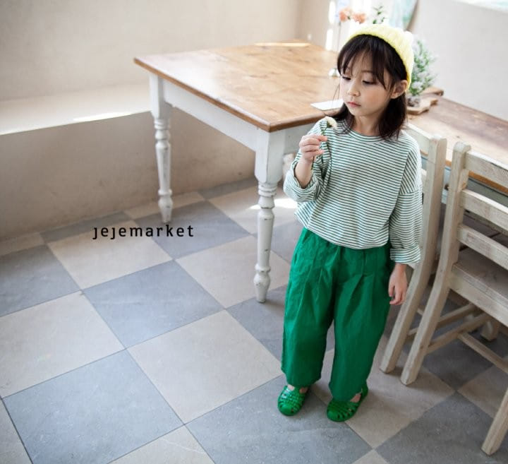 Jeje Market - Korean Children Fashion - #toddlerclothing - Lena Slit Tee - 2