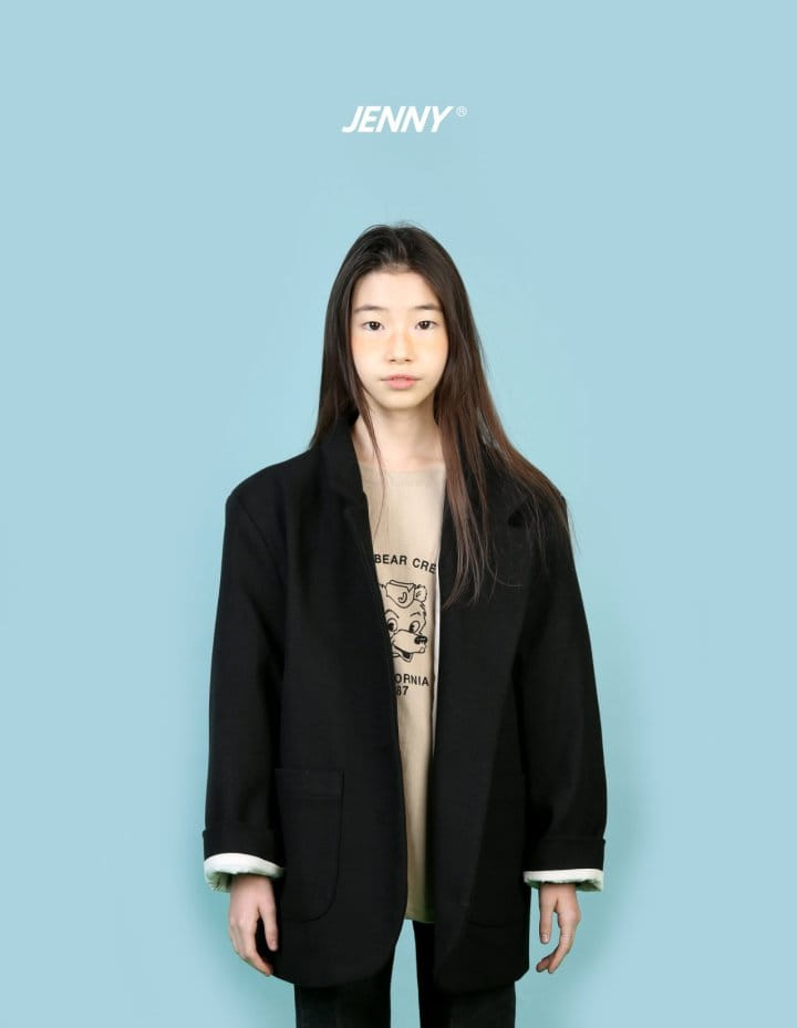Jenny Basic - Korean Children Fashion - #childrensboutique - Vibe Over Jacket - 2