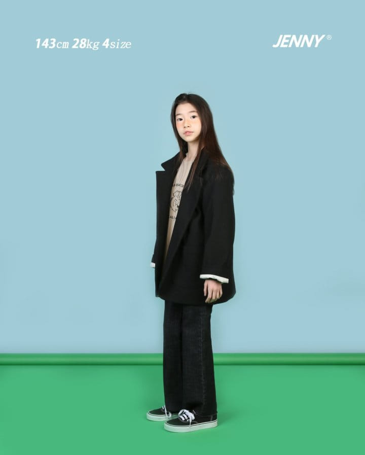 Jenny Basic - Korean Children Fashion - #designkidswear - Vibe Over Jacket - 4