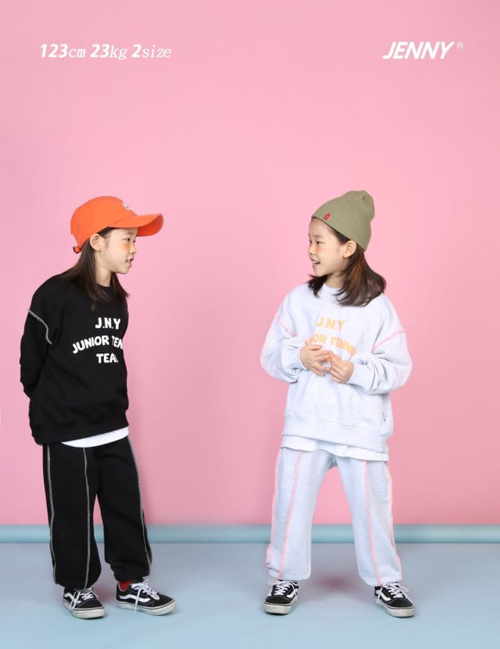 Jenny Basic - Korean Children Fashion - #discoveringself - Tim Stitch Sweatshirt - 2