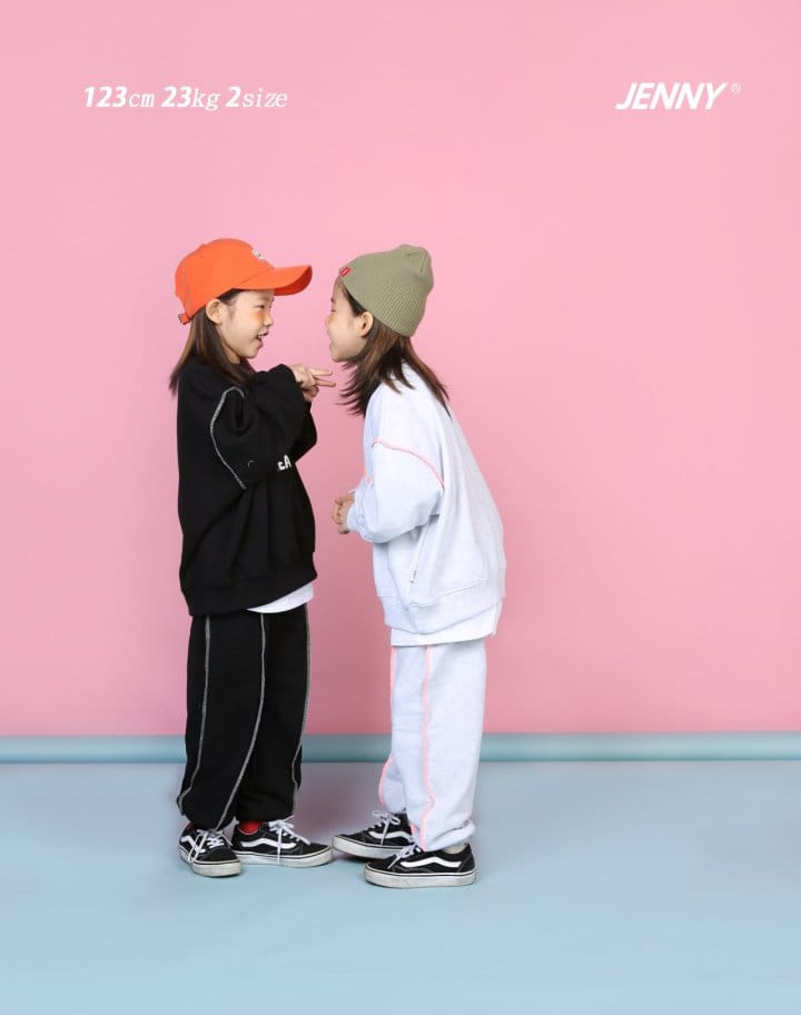 Jenny Basic - Korean Children Fashion - #fashionkids - Tim Stitch Sweatshirt - 3