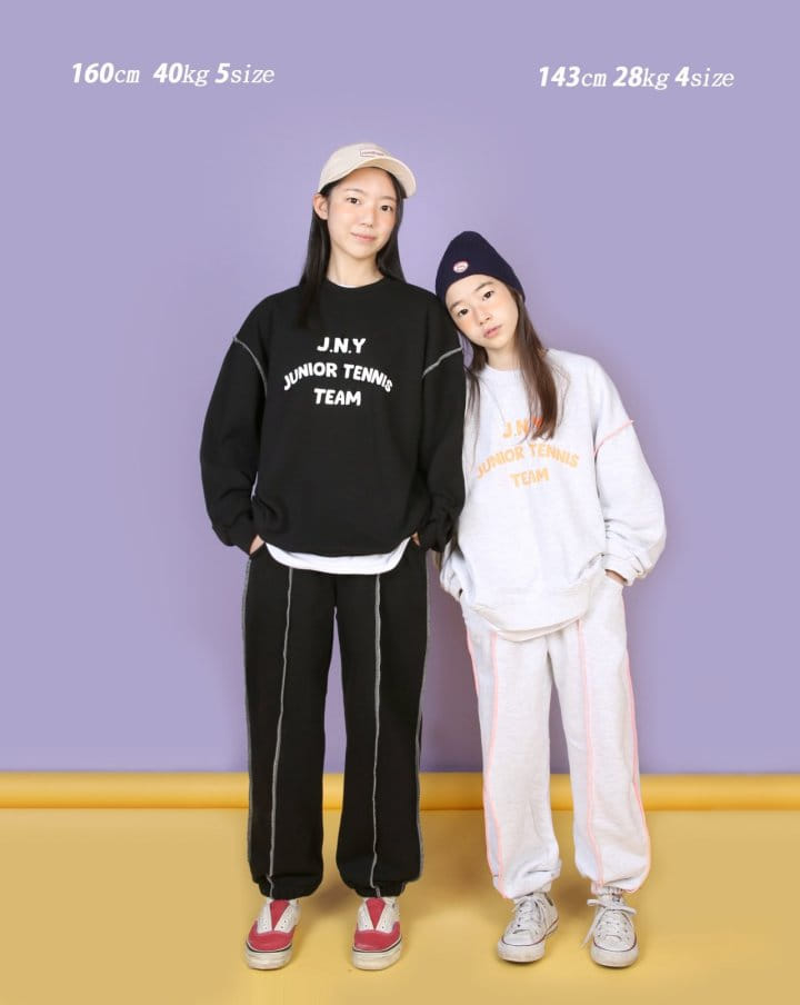 Jenny Basic - Korean Children Fashion - #kidsstore - Tim Stitch Pants - 6