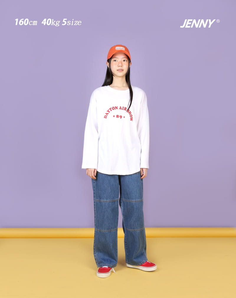 Jenny Basic - Korean Junior Fashion - #kidsstore - 2304 Slit Jeans - 6