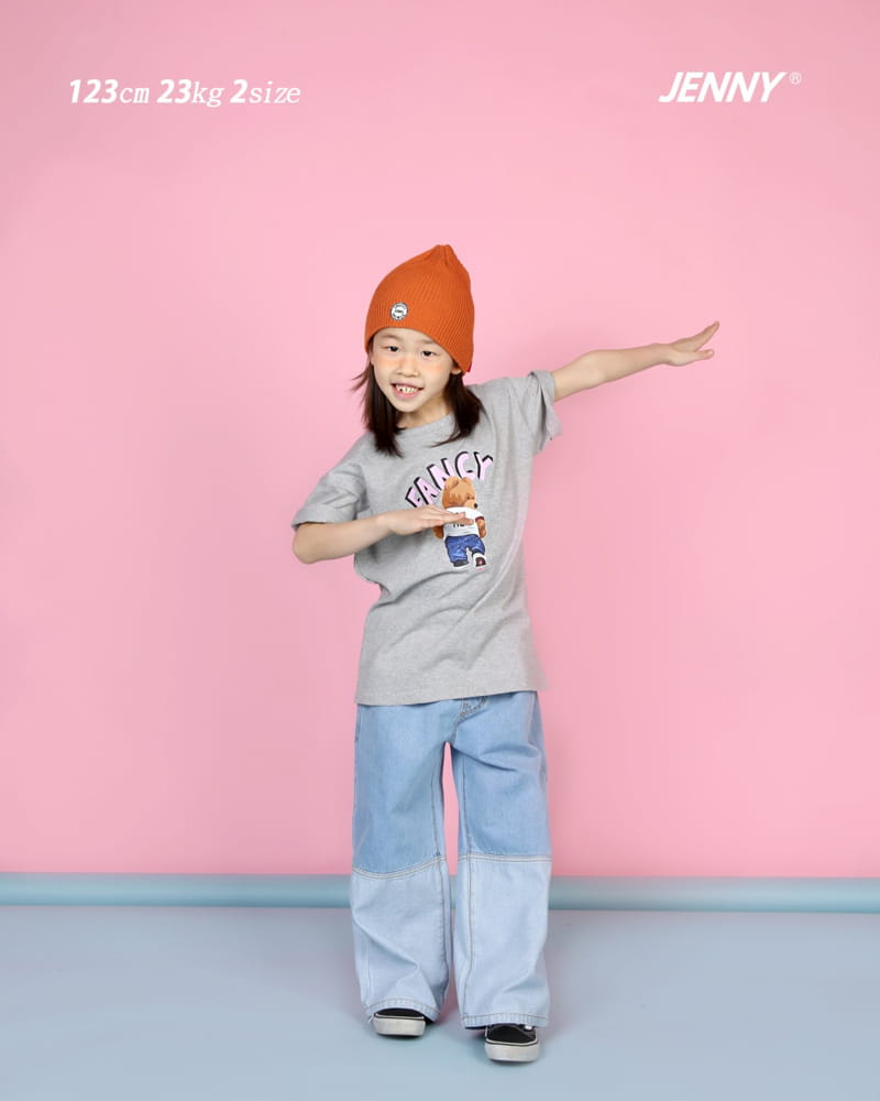 Jenny Basic - Korean Junior Fashion - #minifashionista - 2303 Two Block Jeans - 9