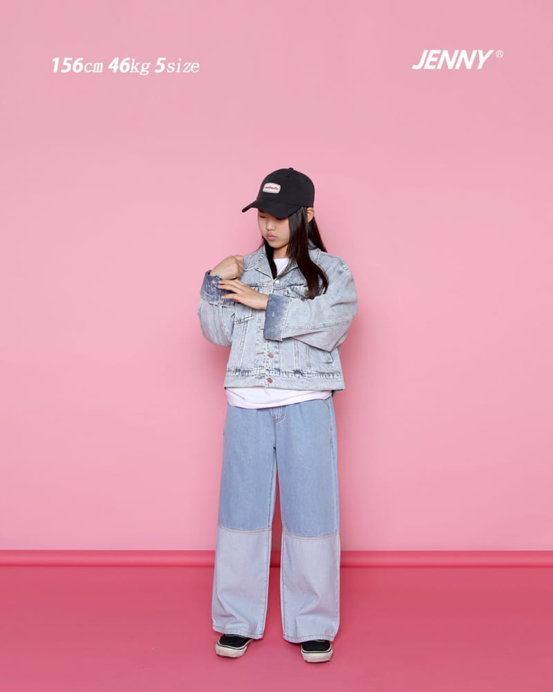 Jenny Basic - Korean Junior Fashion - #todddlerfashion - 2303 Two Block Jeans - 11
