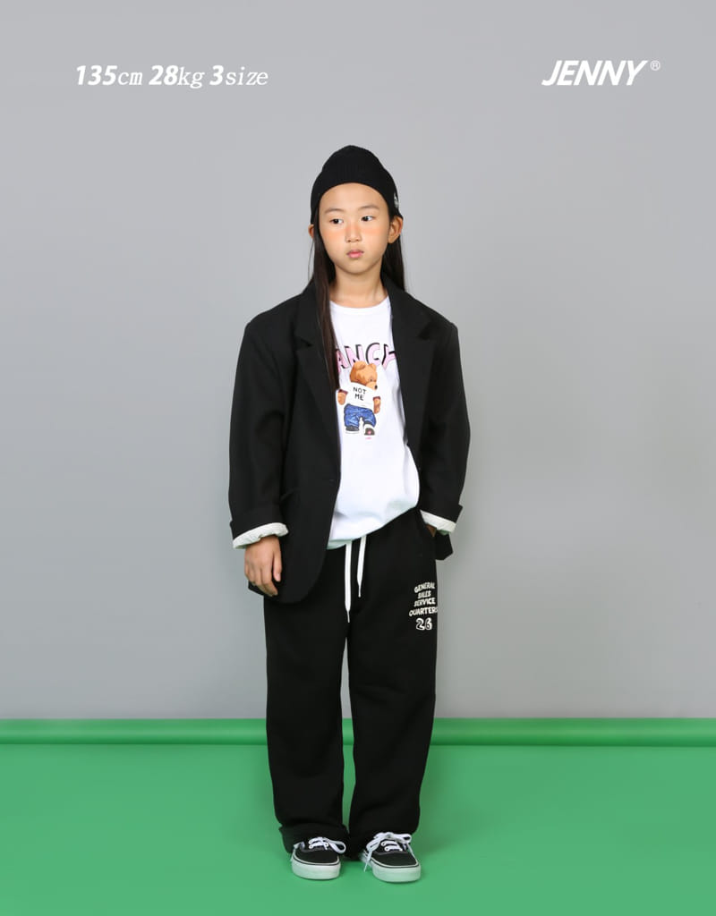 Jenny Basic - Korean Junior Fashion - #toddlerclothing - Fency Bear Tee - 11