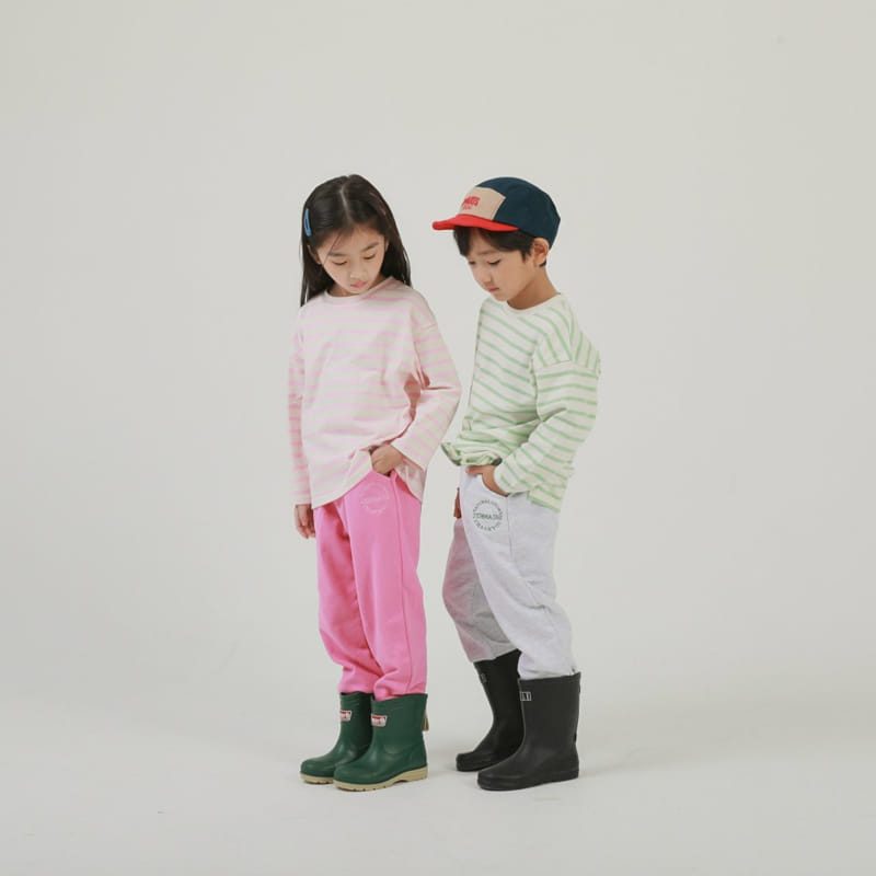 Jermaine - Korean Children Fashion - #Kfashion4kids - Jm Jogger Pants - 7
